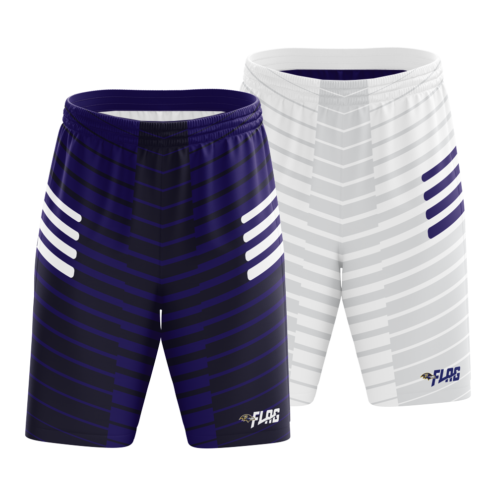 NFL FLAG Flex Reversible Shorts (Teams A-D)