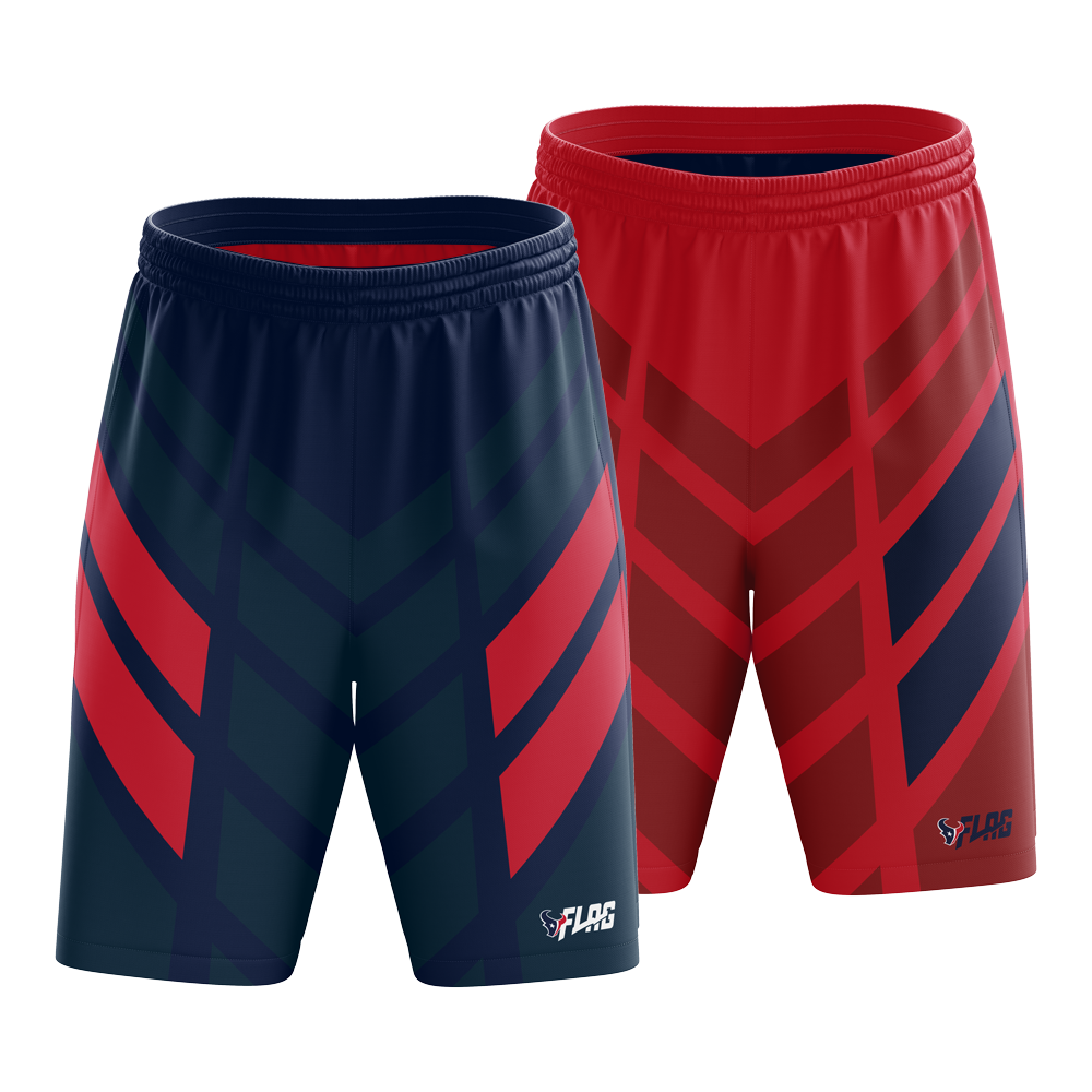 NFL FLAG Flex Reversible Shorts (Teams E-M)