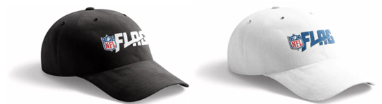 NFL FLAG Officials Hat (Black or White)