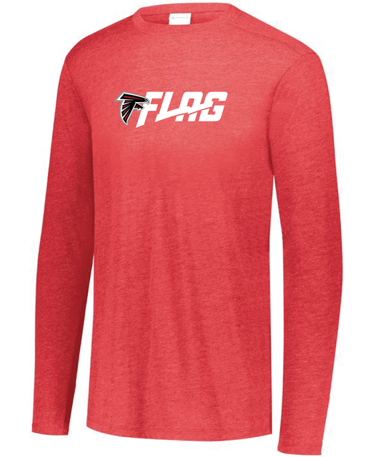 Long Sleeve Tri Blend - Youth - Atlanta Falcons