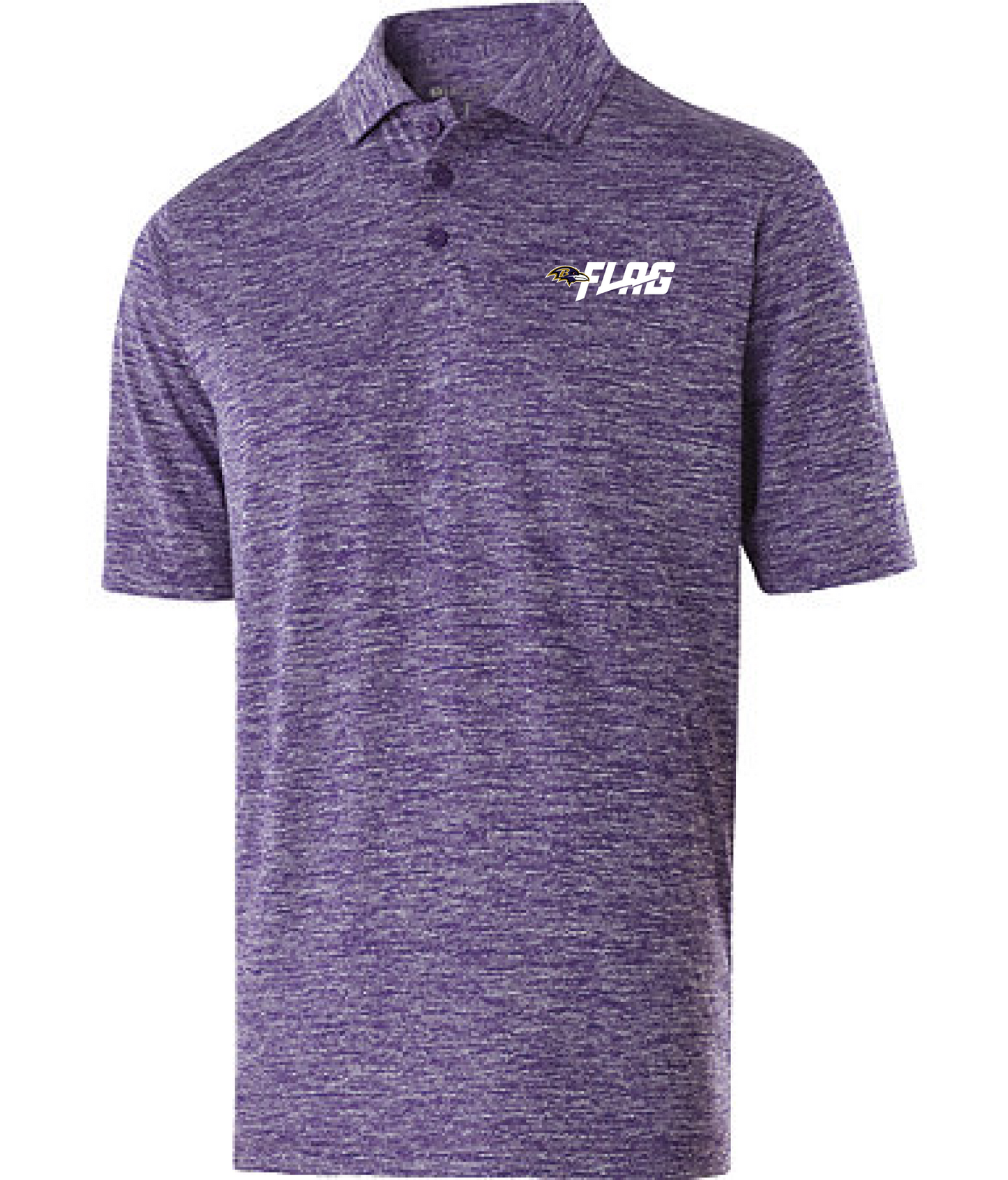Heathered Polo - Baltimore Ravens