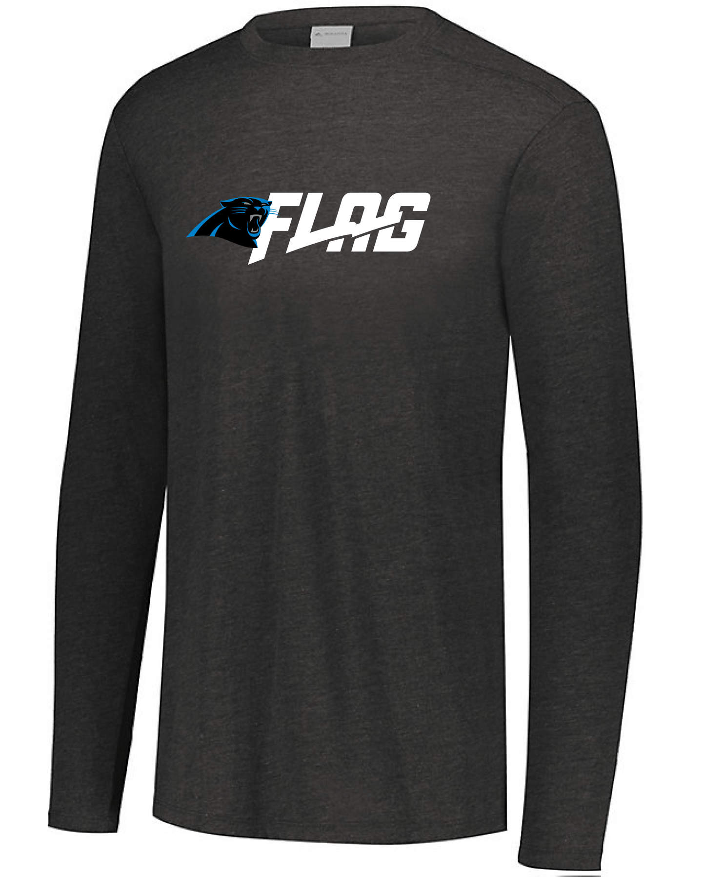 Long Sleeve Tri Blend - Youth - Carolina Panthers