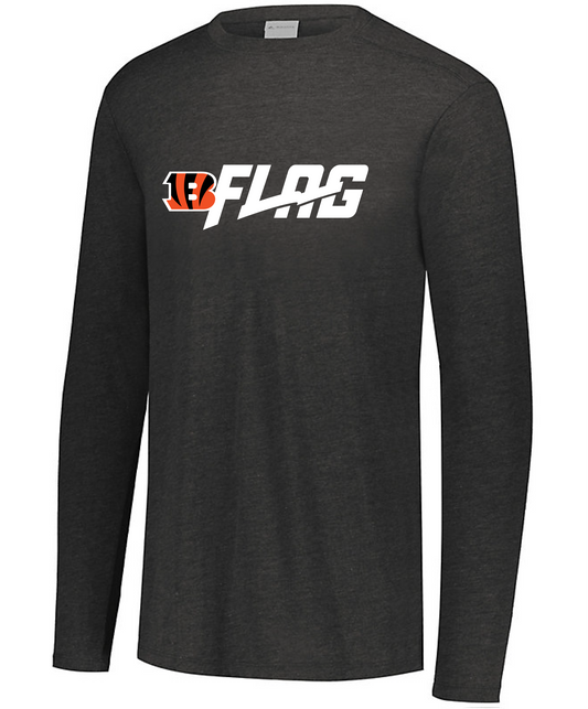 Long Sleeve Tri Blend - Youth - Cincinnati Bengals