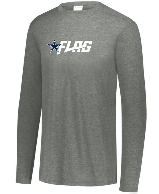 Long Sleeve Tri Blend - Youth - Dallas Cowboys