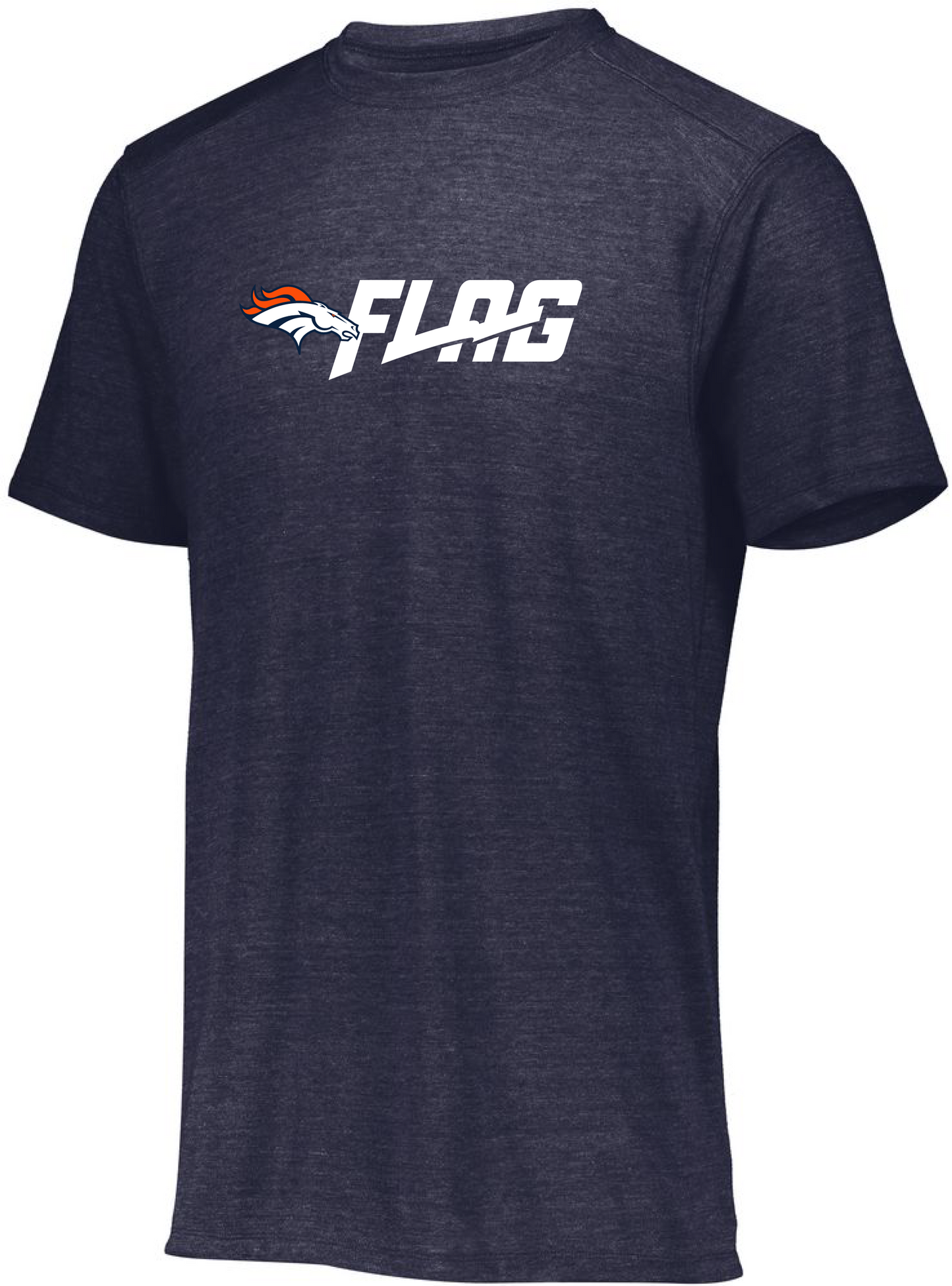 Tri Blend T Shirt - Adult - Denver Broncos