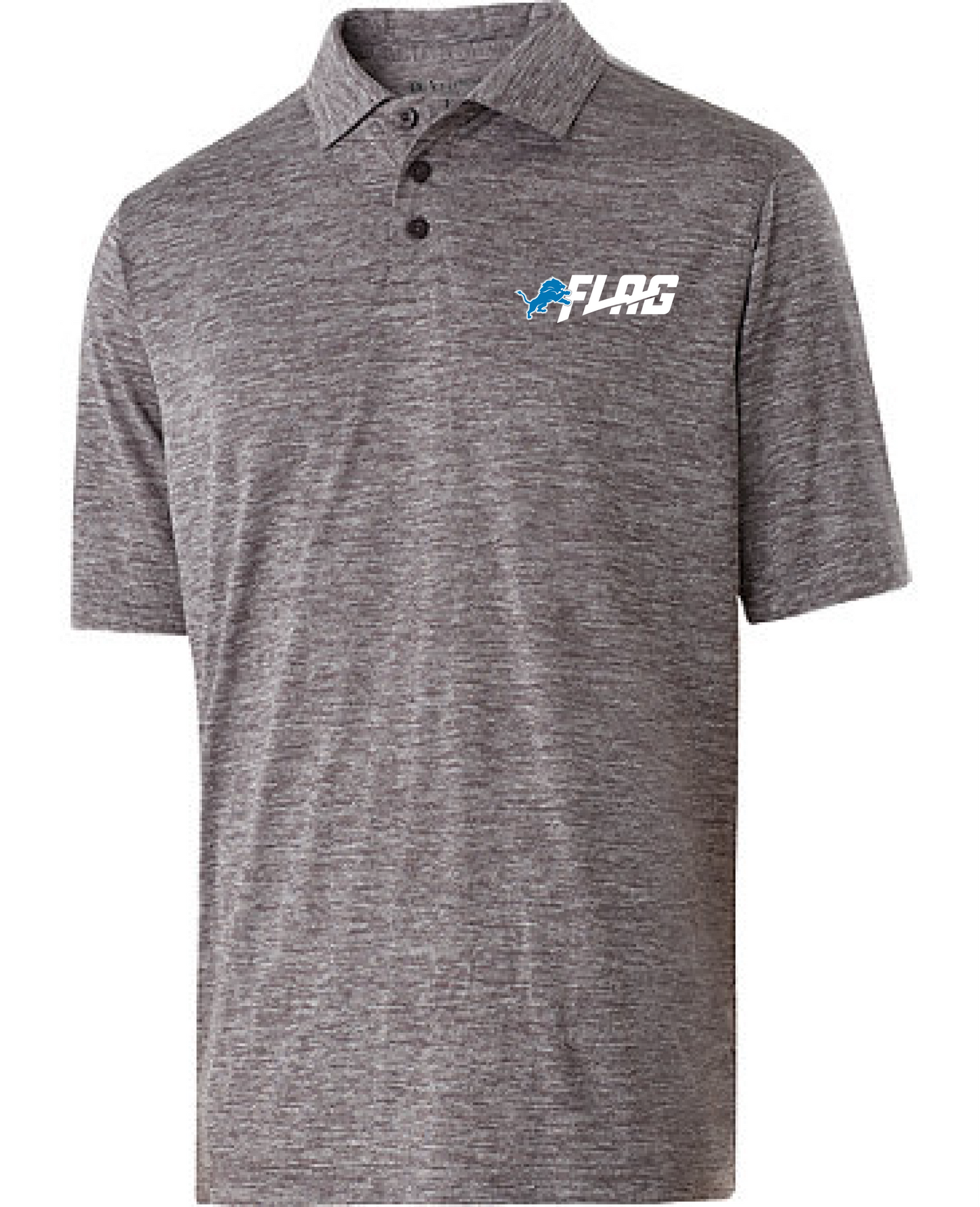 Heathered Polo - Detroit Lions