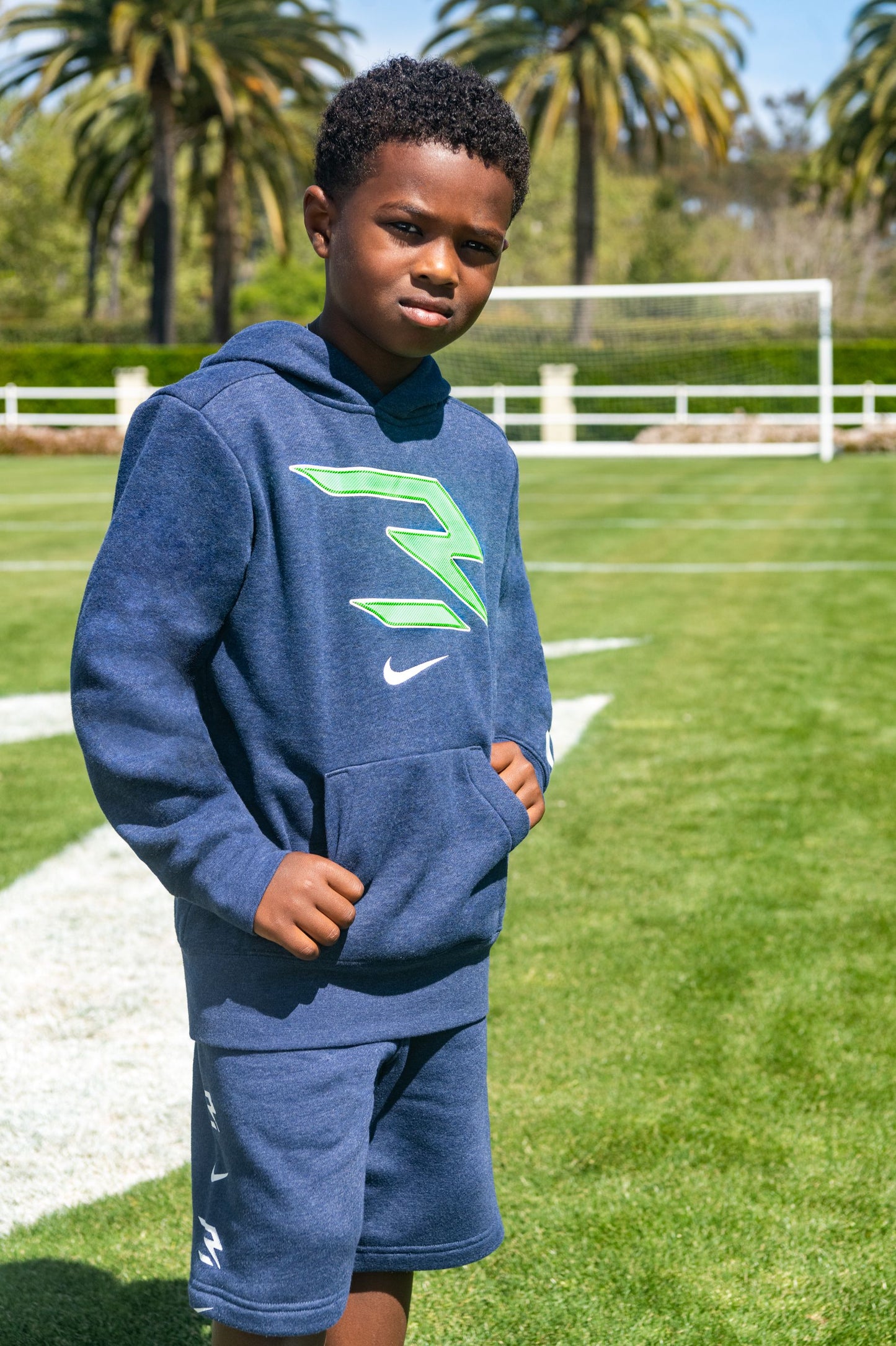 3BRAND Logo Hoodie
