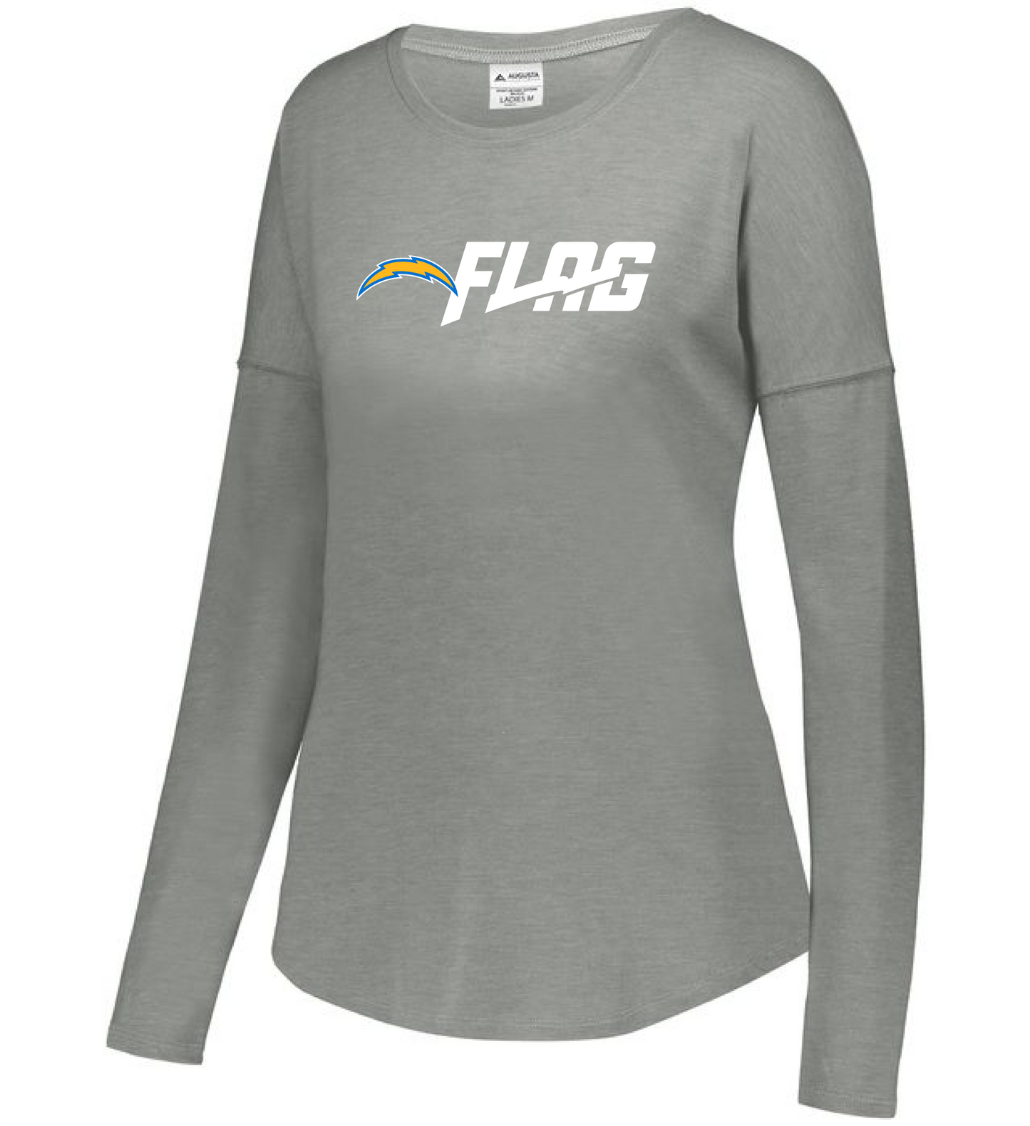 Long Sleeve Tri Blend - Ladies - Los Angeles Chargers