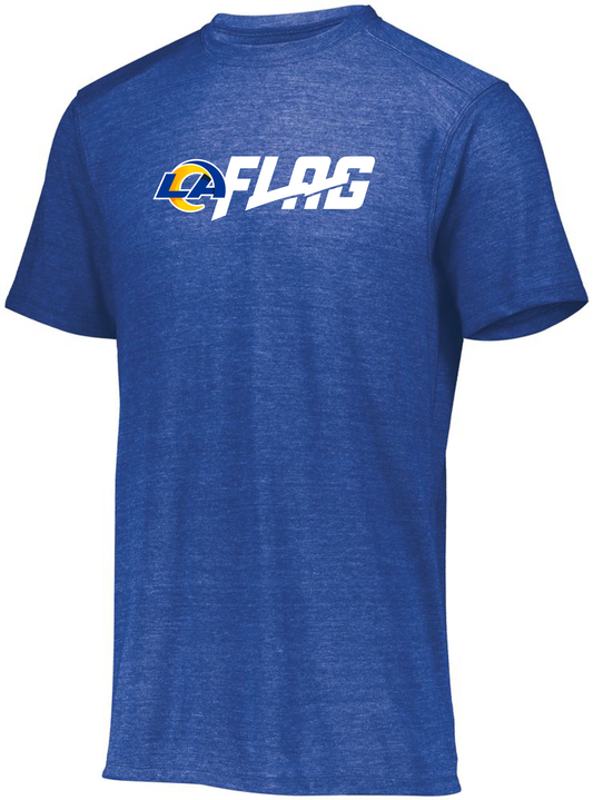 Tri Blend T Shirt - Ladies - Los Angeles Rams