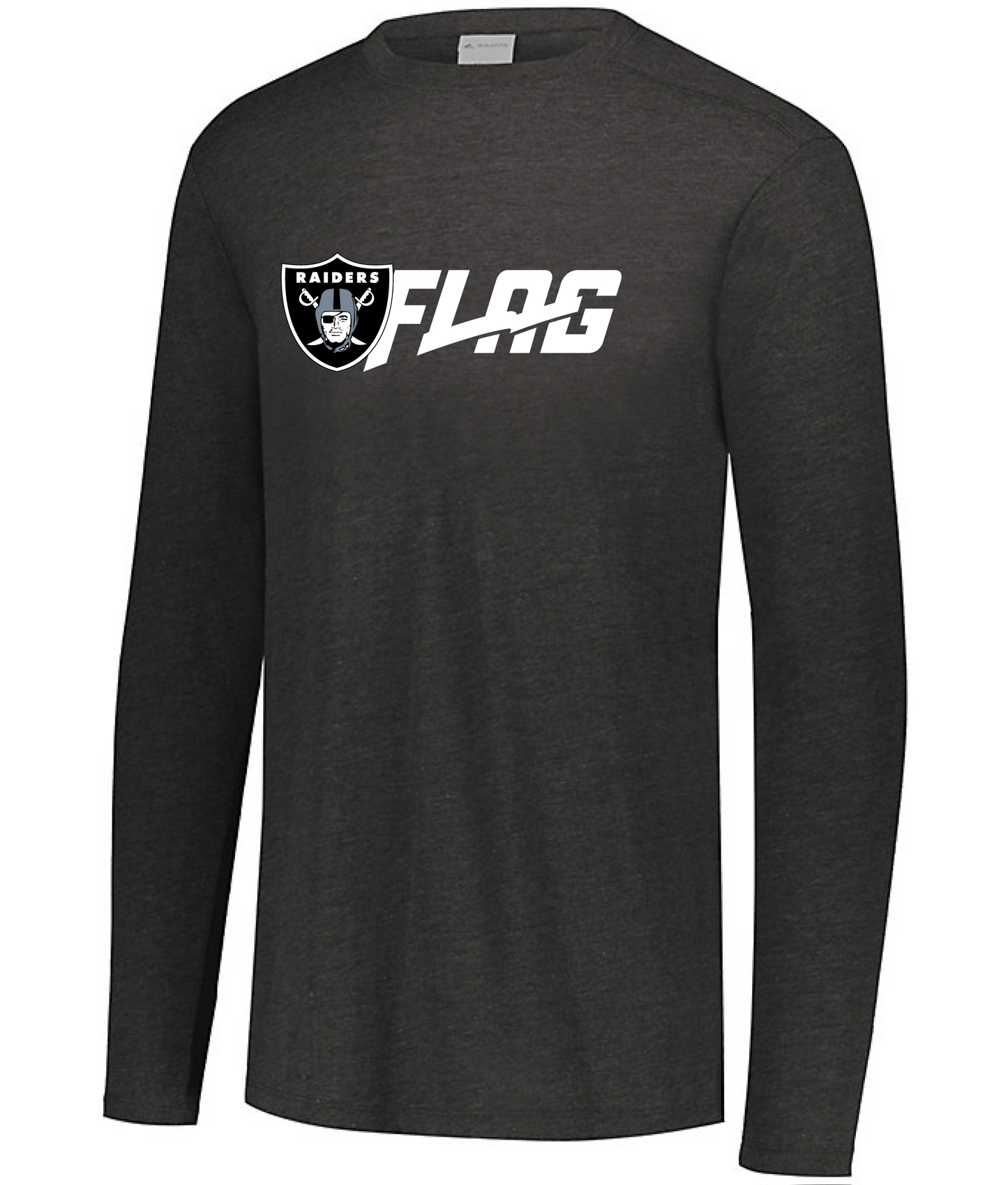 Long Sleeve Tri Blend - Youth - Las Vegas Raiders