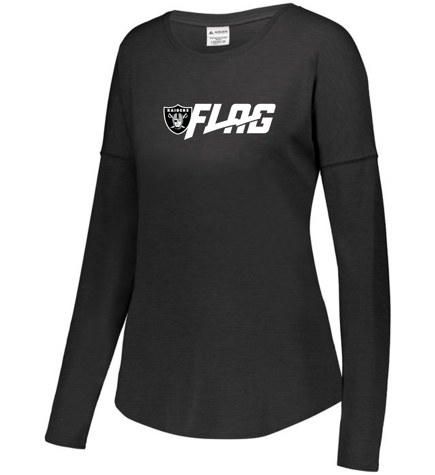 Long Sleeve Tri Blend - Ladies - Las Vegas Raiders