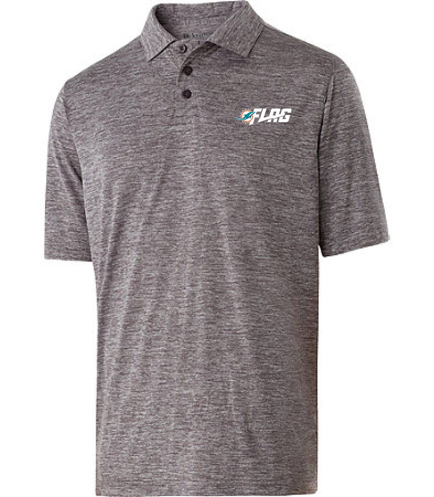 Heathered Polo - Miami Dolphins
