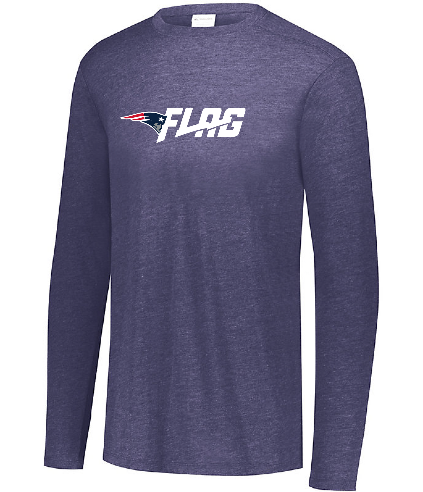 Long Sleeve Tri Blend - Adult - New England Patriots