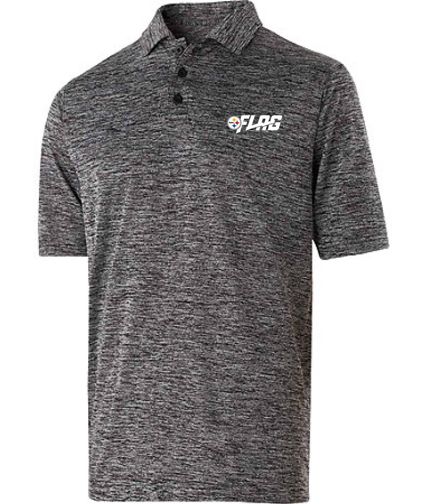 Heathered Polo - Pittsburgh Steelers