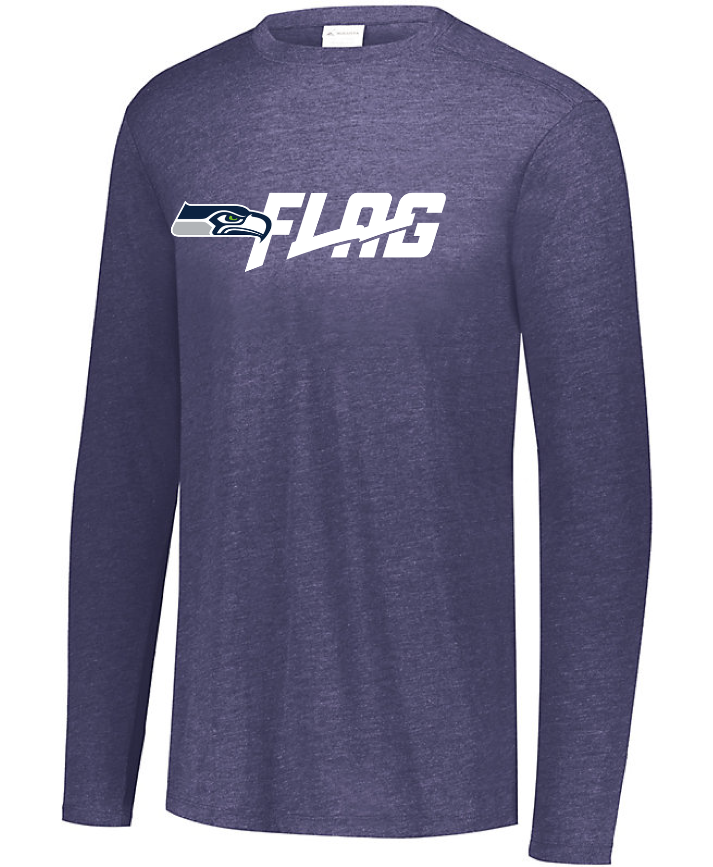 Long Sleeve Tri Blend - Youth - Seattle Seahawks