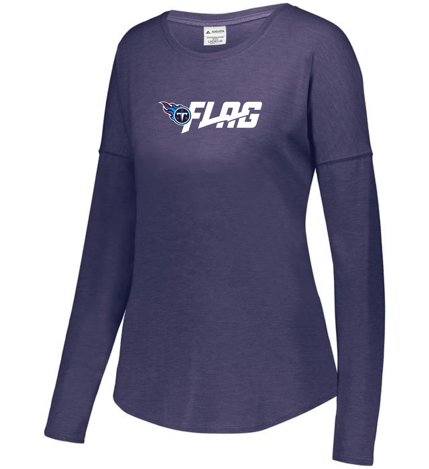 Long Sleeve Tri Blend - Ladies - Tennessee Titans