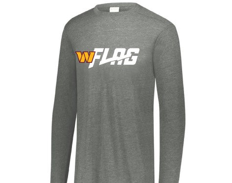 Long Sleeve Tri Blend - Adult - Washington Commanders
