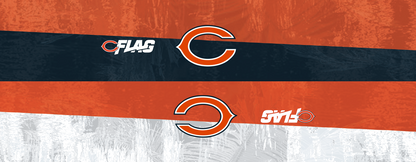 Customizable Flag Football Reversible Headband