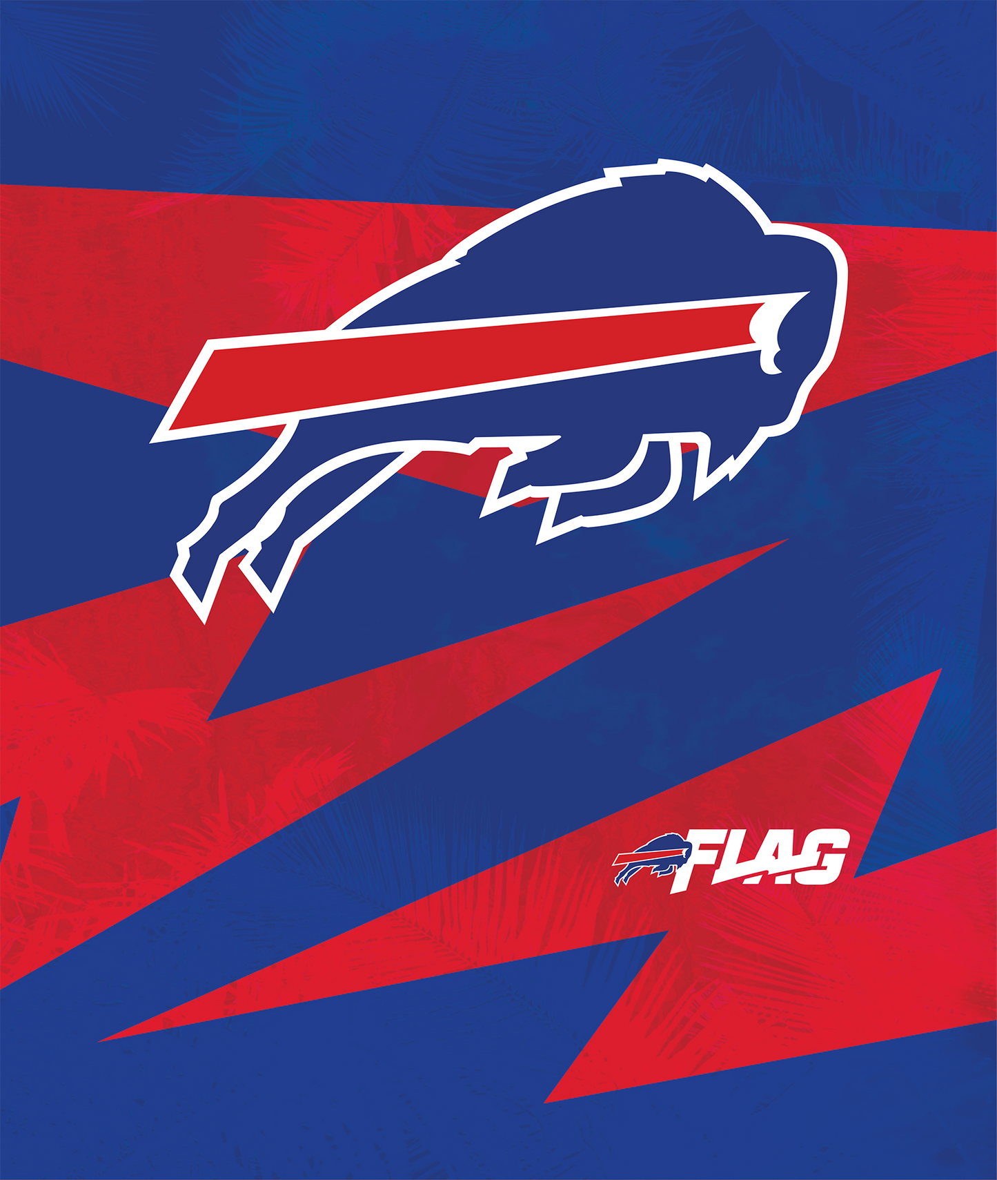 Customizable Flag Football Fleece Blanket