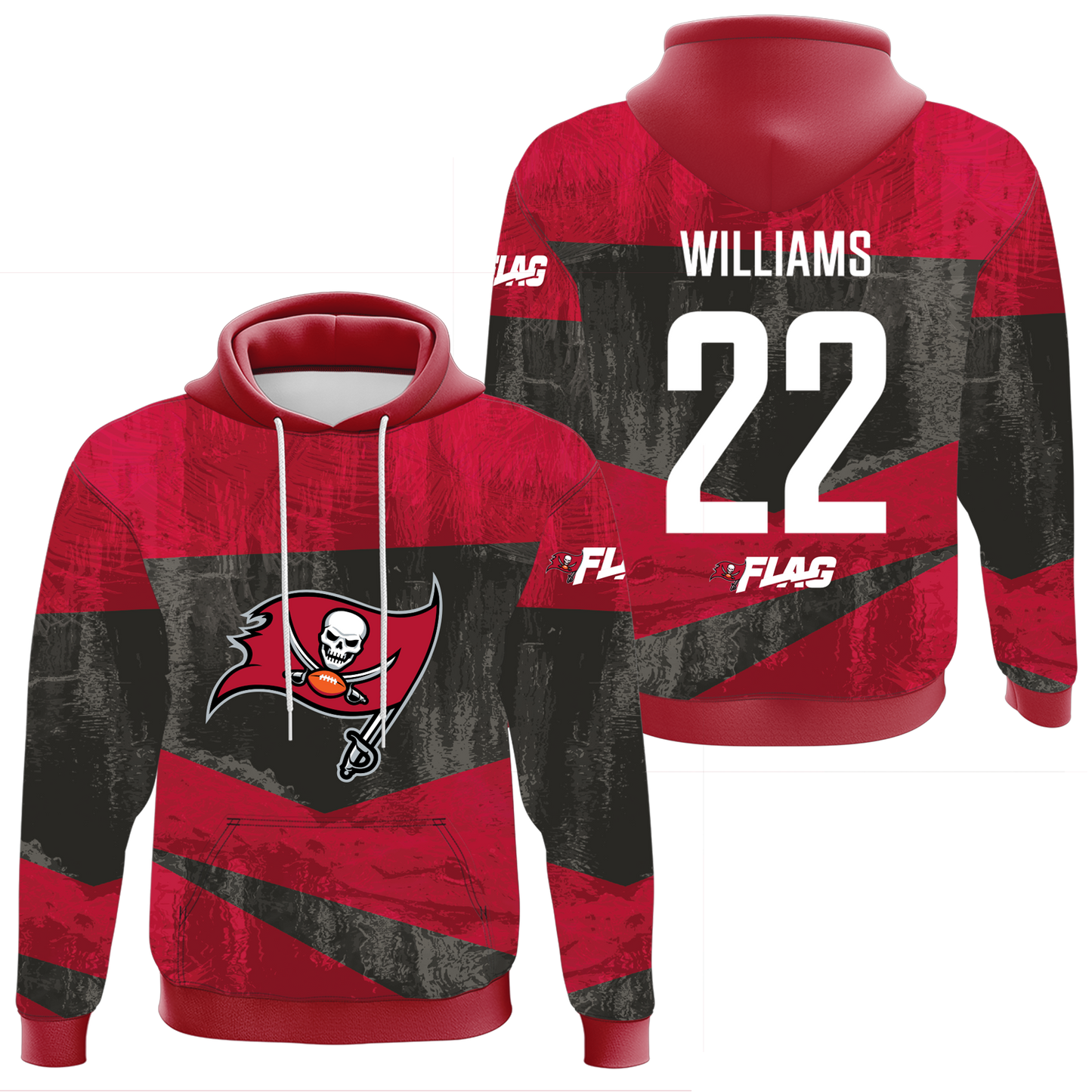 Customizable Flag Football Hoodie NFC Teams - Youth