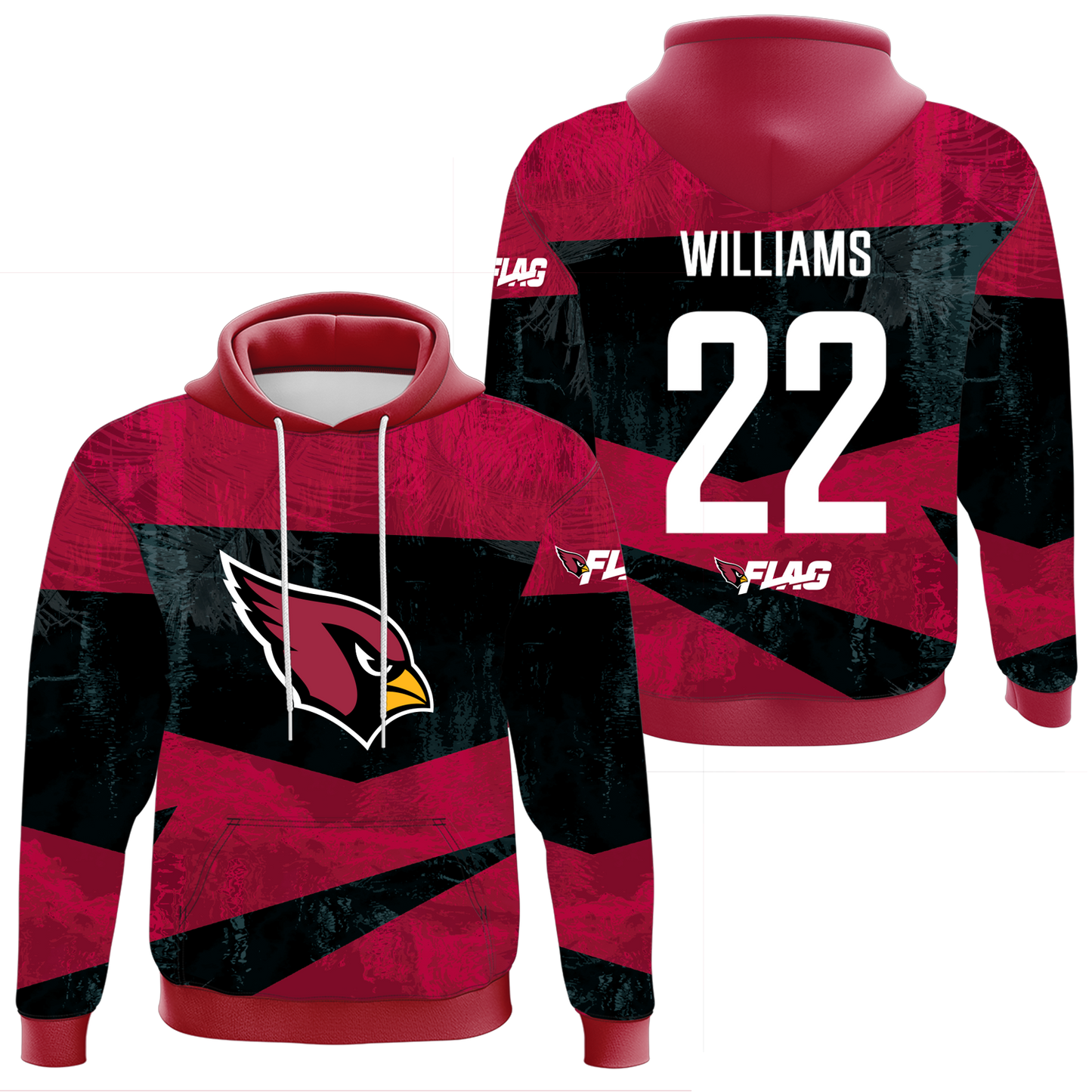 Customizable Flag Football Hoodie NFC Teams - Youth