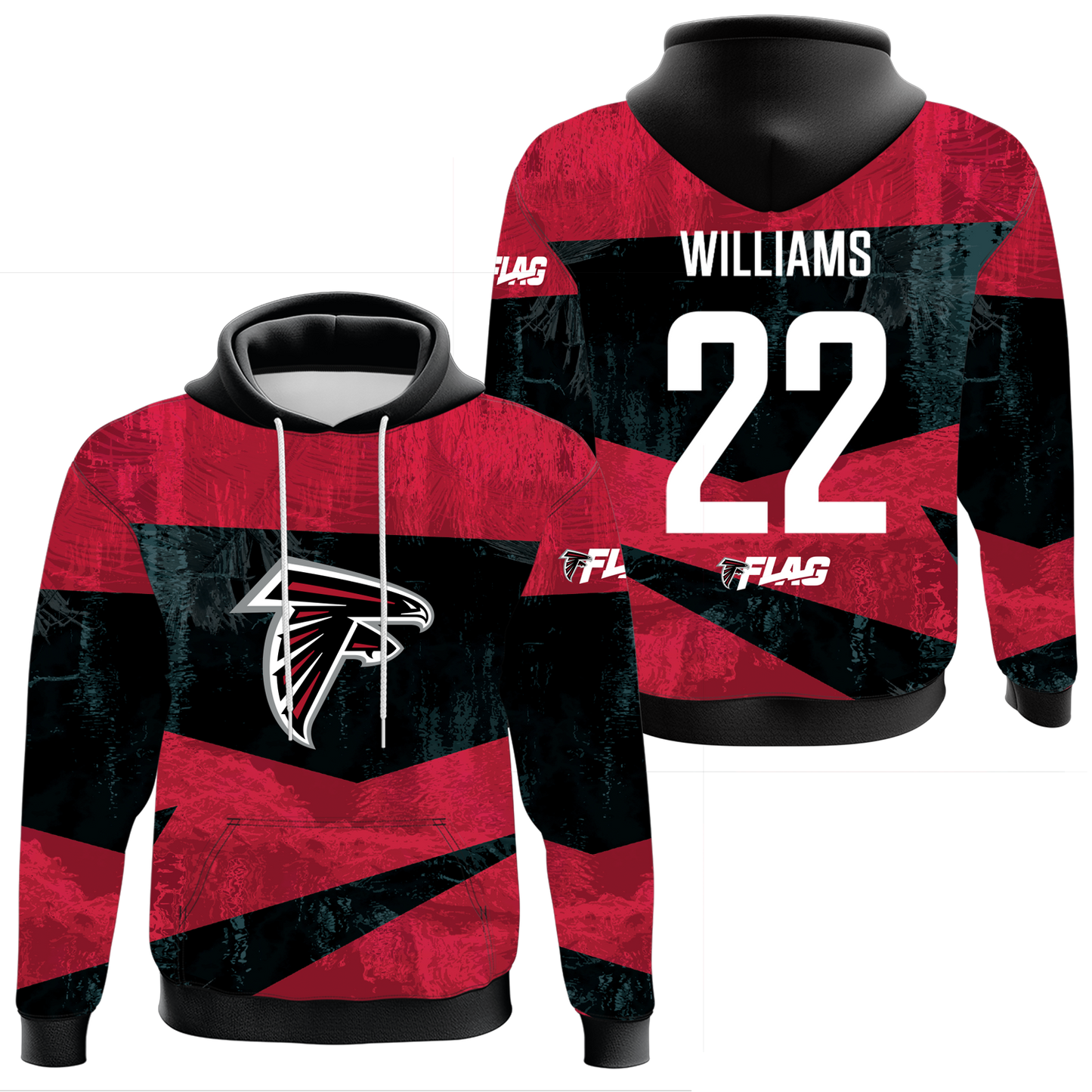 Customizable Flag Football Hoodie NFC Teams - Youth