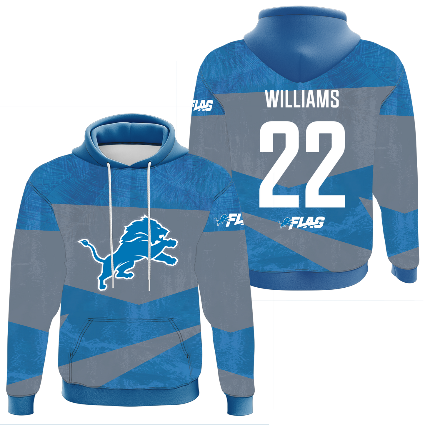 Customizable Flag Football Hoodie NFC Teams - Adult