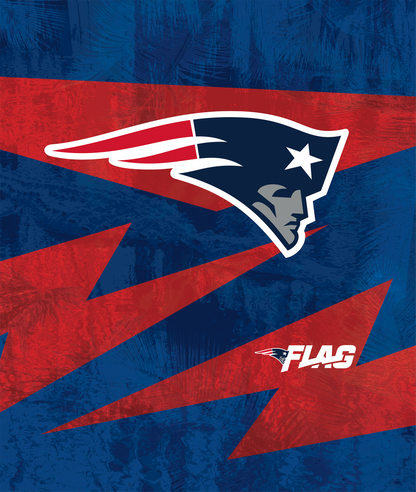 Customizable Flag Football Fleece Blanket