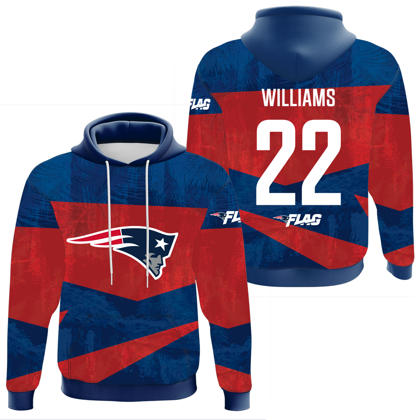 Customizable Flag Football Hoodie AFC Teams - Youth