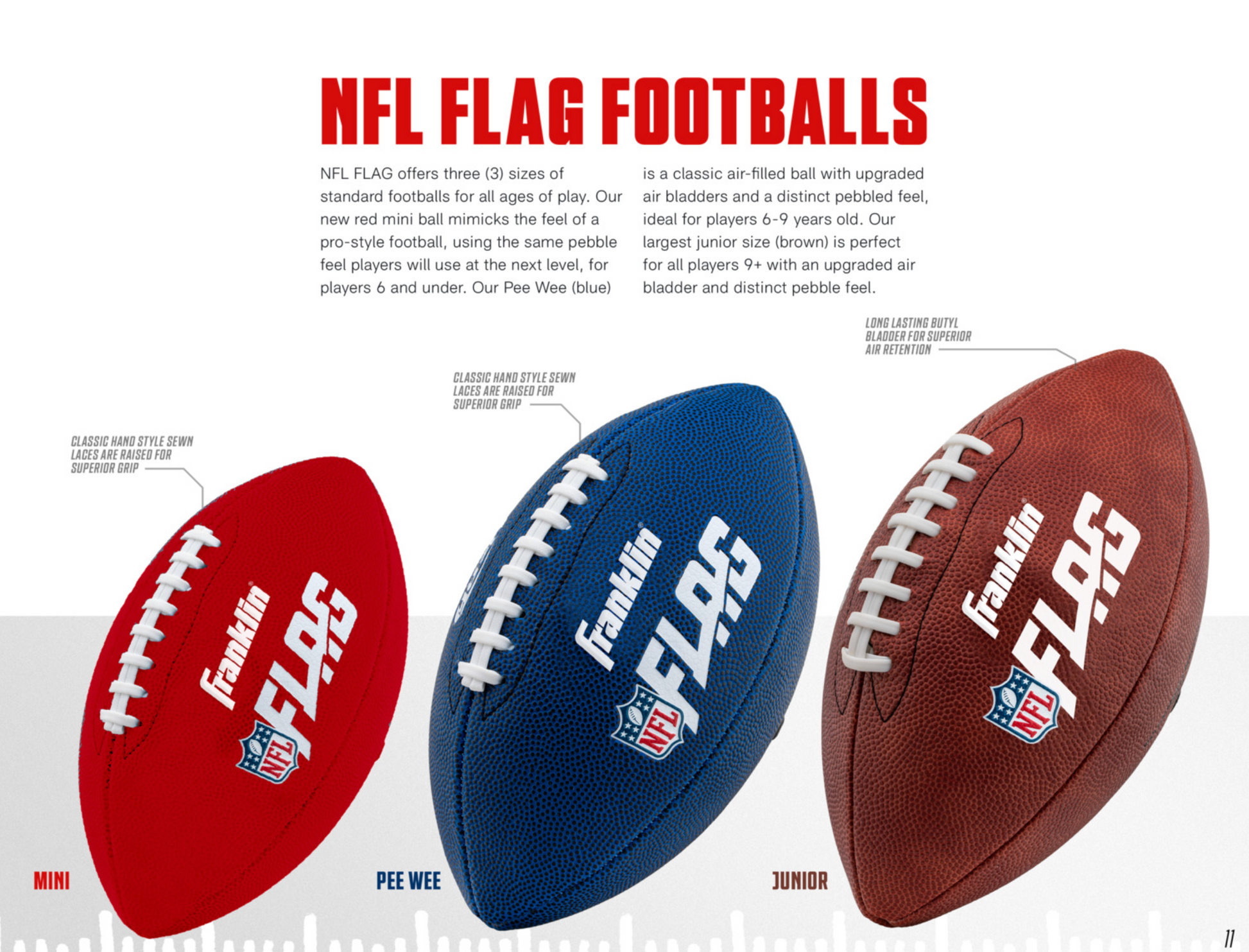 Official Standard NFL FLAG Football – NFL FLAG Fan Shop