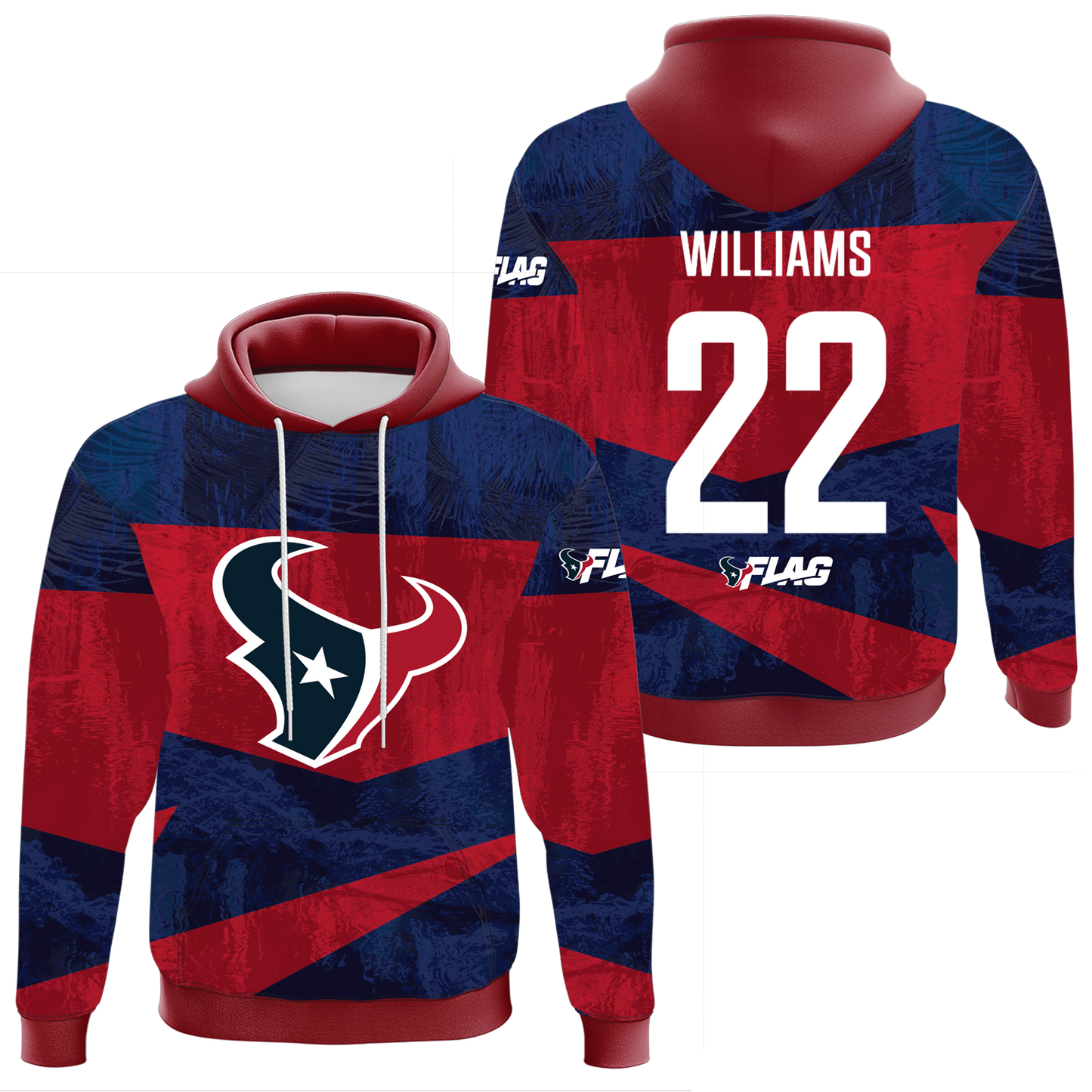 Customizable Flag Football Hoodie AFC Teams - Youth