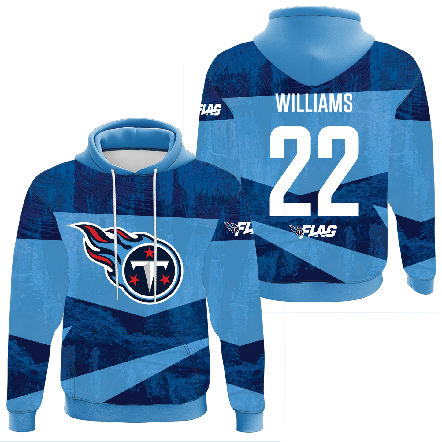 Customizable Flag Football Hoodie AFC Teams - Youth