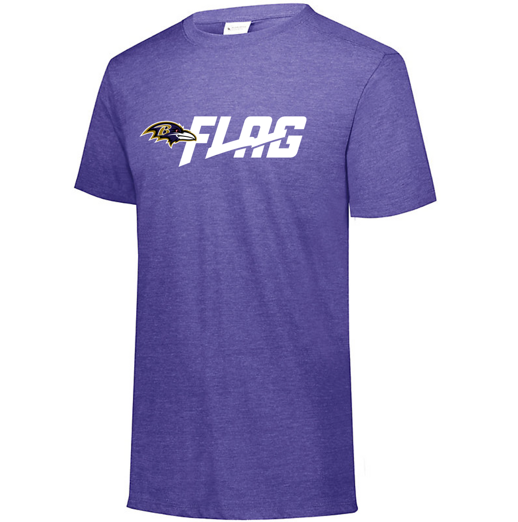 Tri Blend T Shirt - Adult - Baltimore Ravens