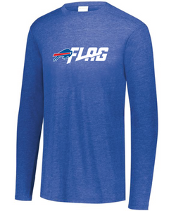 Long Sleeve Tri Blend - Youth - Buffalo Bills