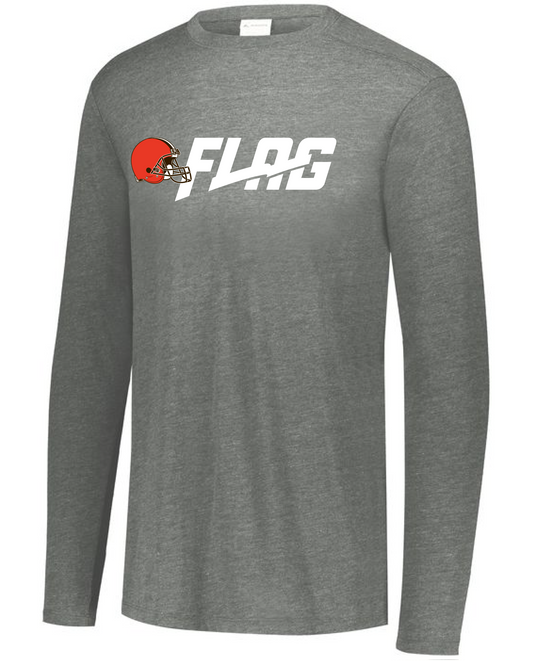 Long Sleeve Tri Blend - Youth - Cleveland Browns