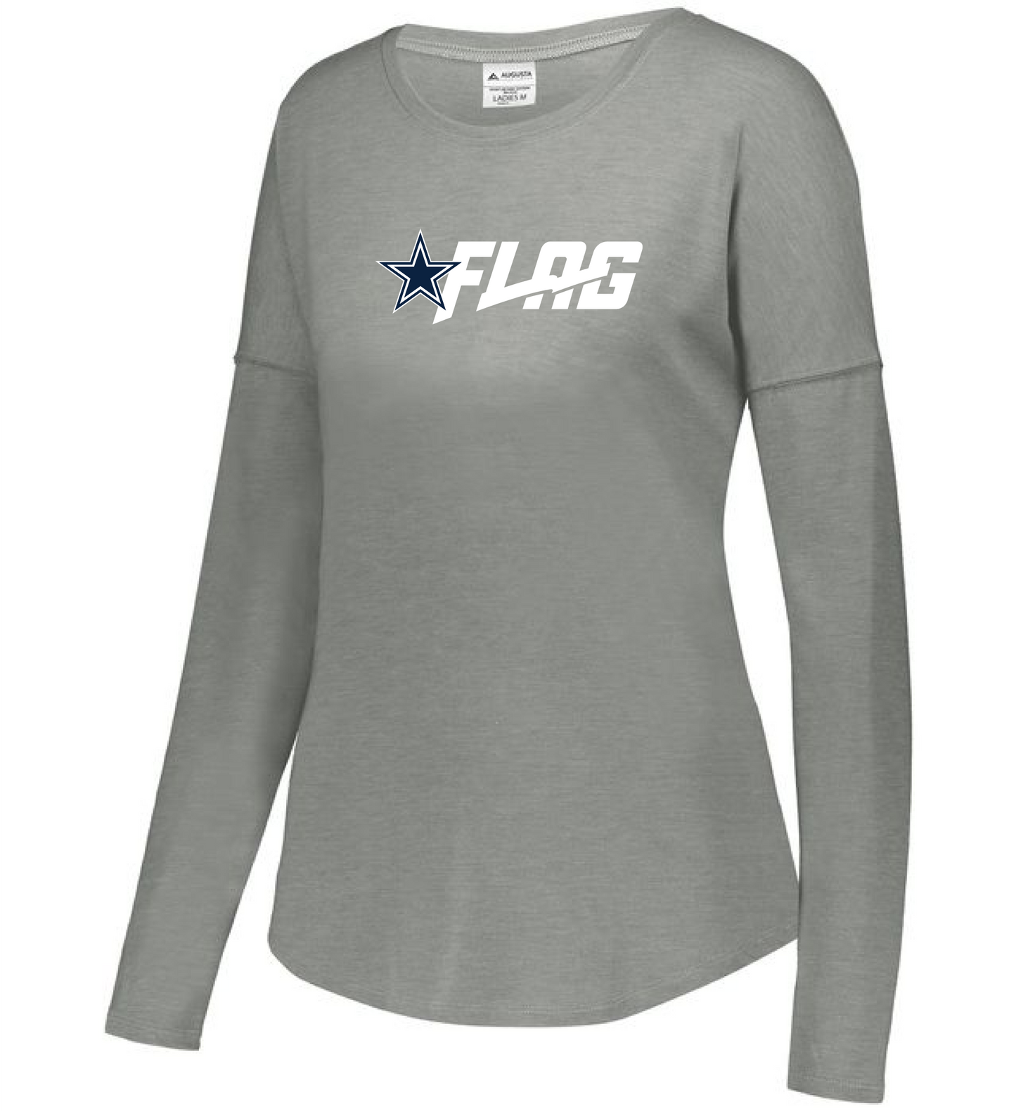 Long Sleeve Tri Blend - Ladies - Dallas Cowboys