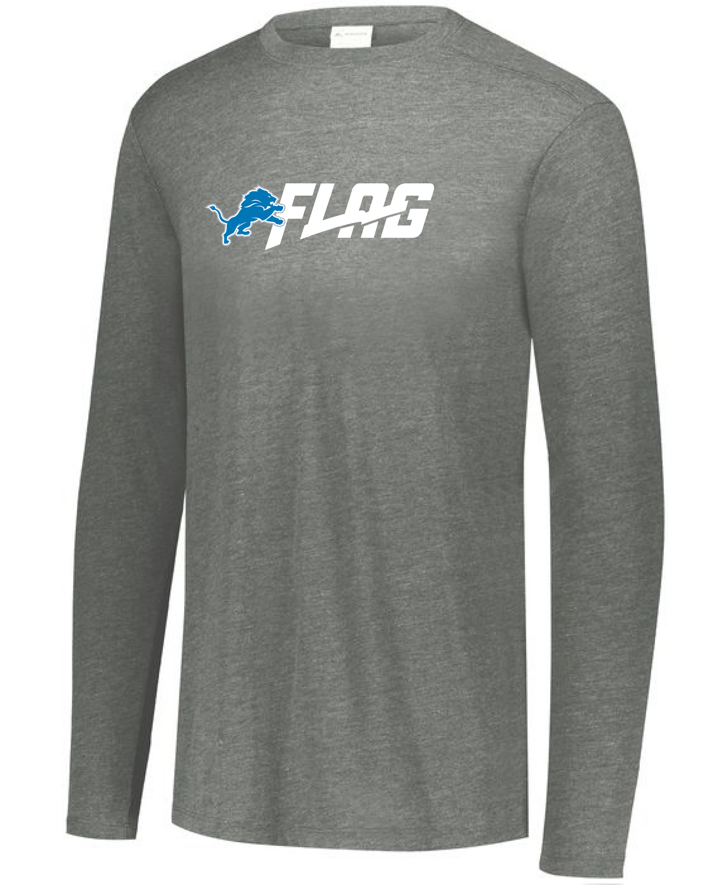 Long Sleeve Tri Blend - Youth - Detroit Lions