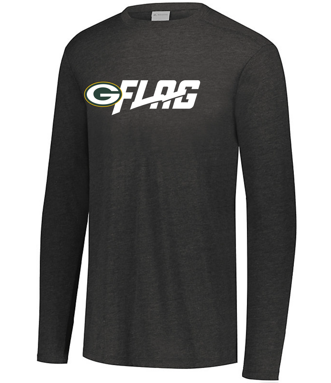 Long Sleeve Tri Blend - Youth - Green Bay Packers