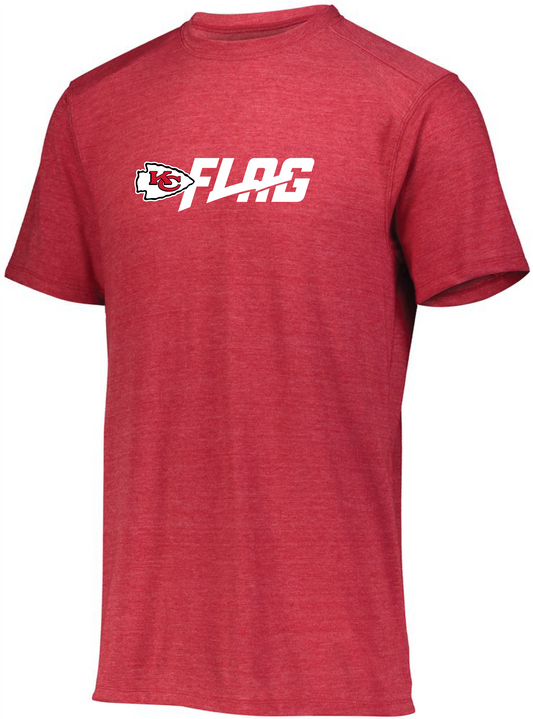 Tri Blend T Shirt - Ladies - Kansas City Chiefs