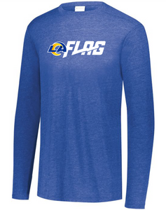 Long Sleeve Tri Blend - Adult - Los Angeles Rams