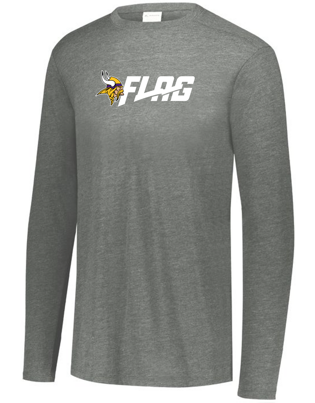 Long Sleeve Tri Blend - Adult - Minnesota Vikings