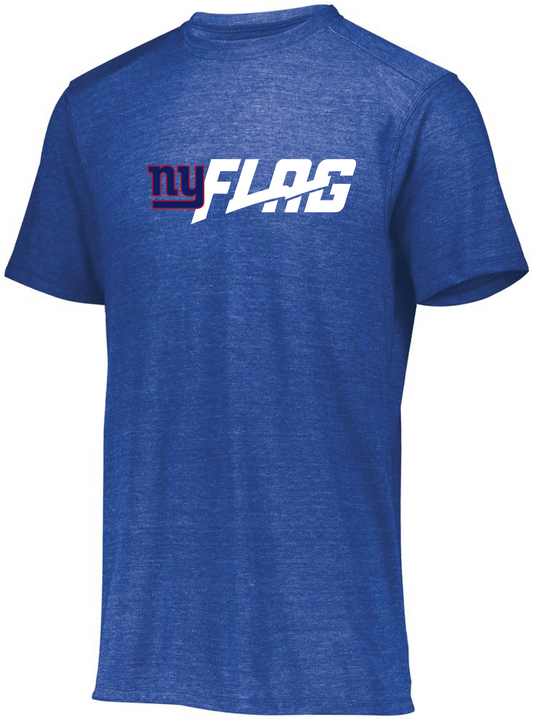 Tri Blend T Shirt - Adult - New York Giants