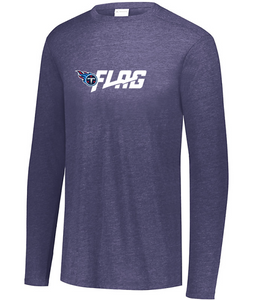 Long Sleeve Tri Blend - Youth - Tennessee Titans