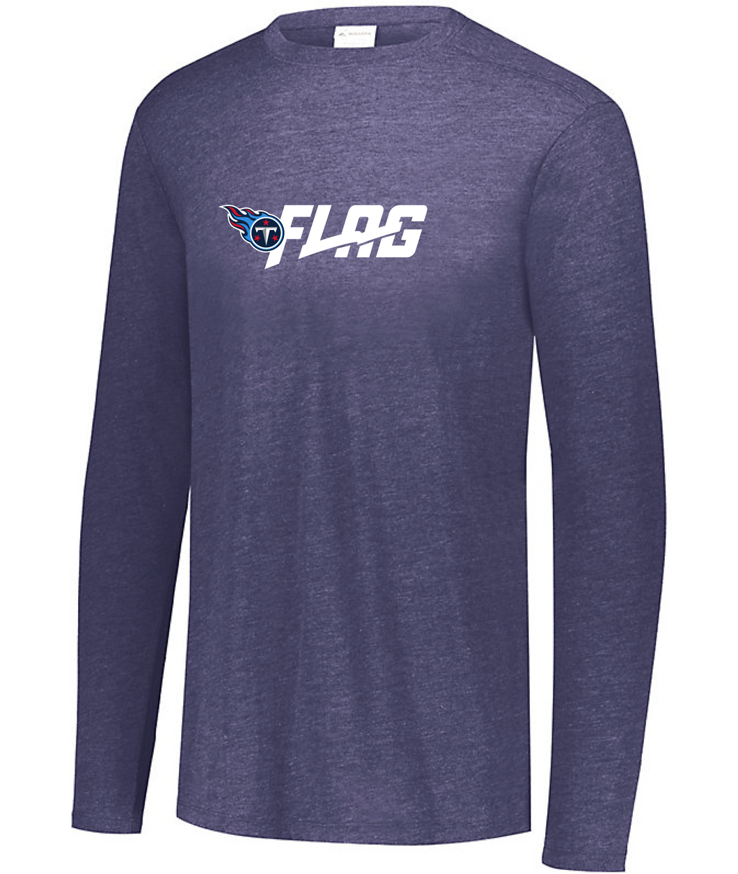 Long Sleeve Tri Blend - Youth - Tennessee Titans