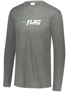 Long Sleeve Tri Blend - Youth - Los Angeles Chargers